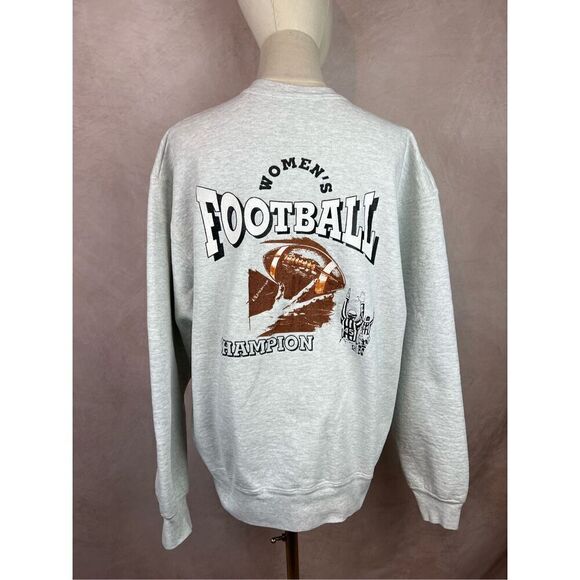 Vintage 1990s Women’s Football Champion Sweatshirt - Picture 3 of 7